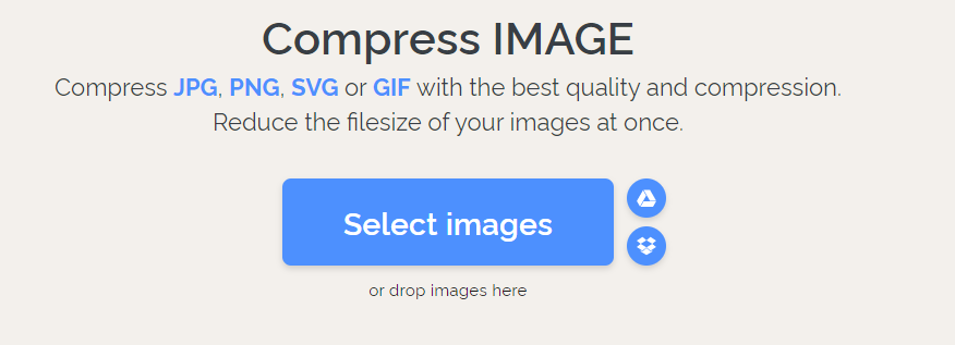 
best way to compress images 