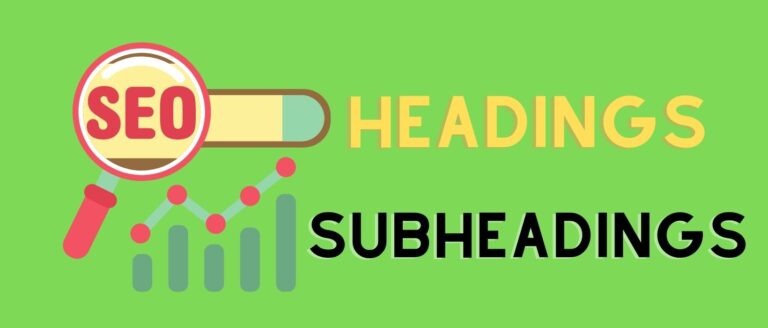 headings and subheadings for onpage seo