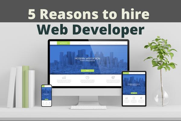 5 Reasons to hire a professional website developer